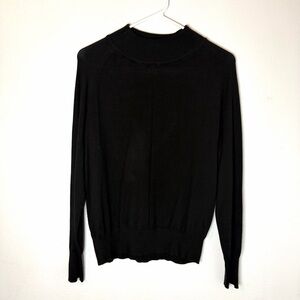 Time and Tru Black Long Sleeve Top